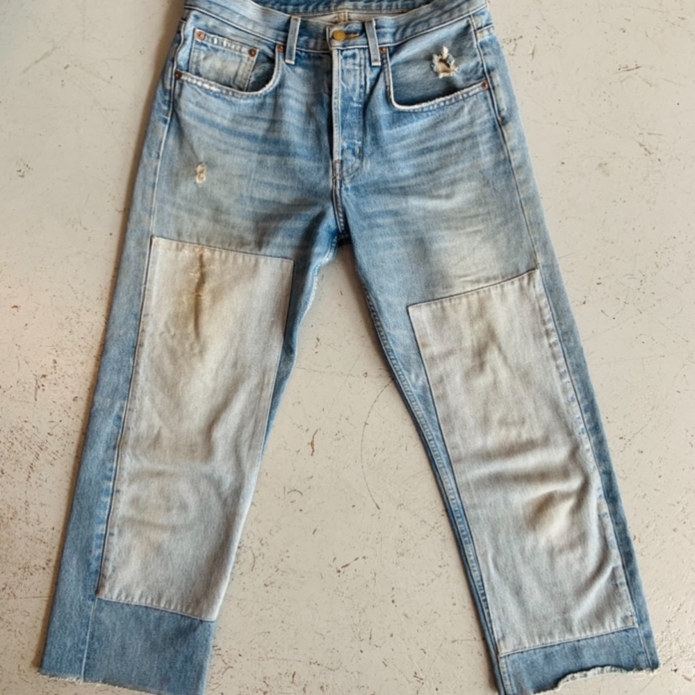 Sold - B-sides Denim Marcel patchwork Jeans, size 27